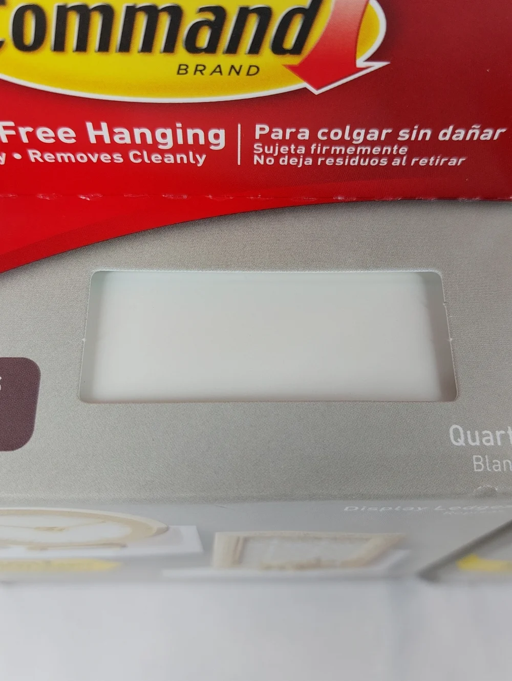 3M Command Display Ledges 2 BOXES SEALED Quartz White Color HOLD 2 LBS EACH